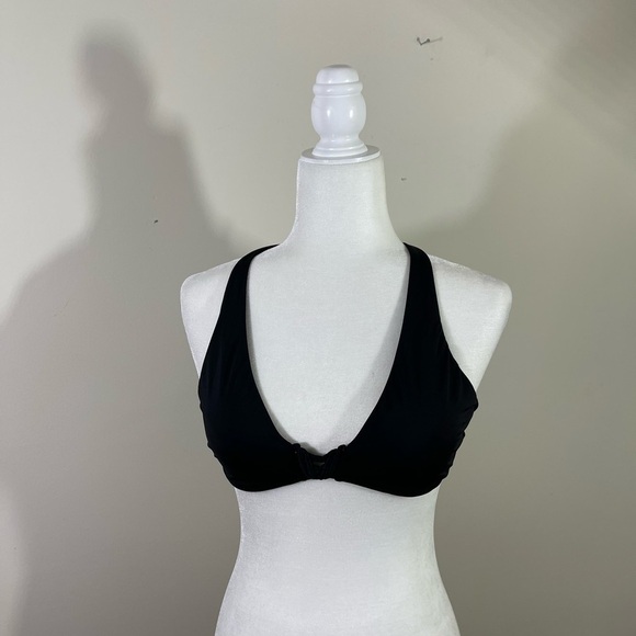 Bar lll sz med swim top in black with lacing attachment - Picture 6 of 10